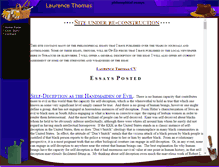 Tablet Screenshot of laurencethomas.com